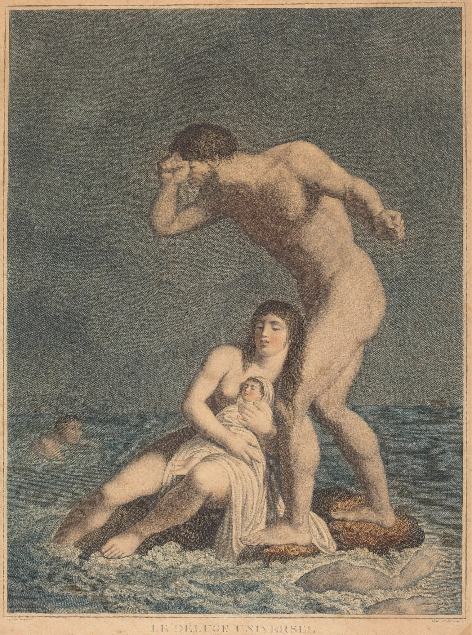 Le Déluge Universel, detail