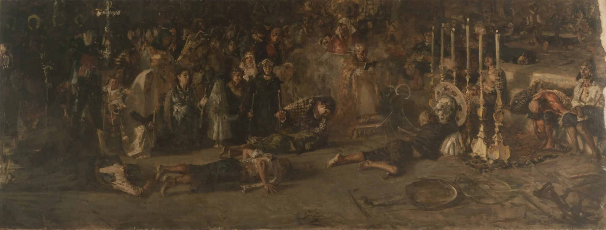 The Vote (Sketch), detail