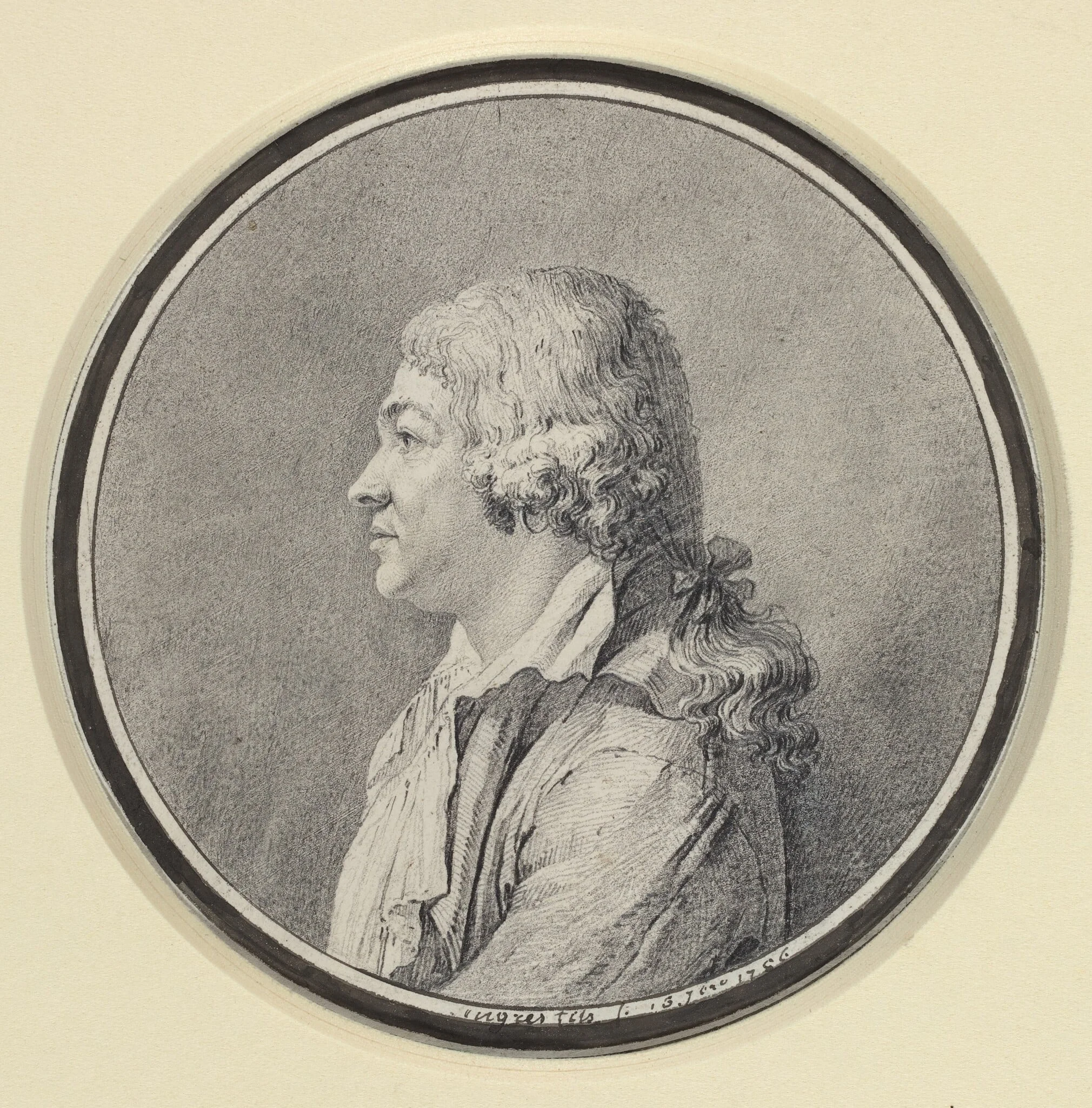 Portrait of a Man, detail