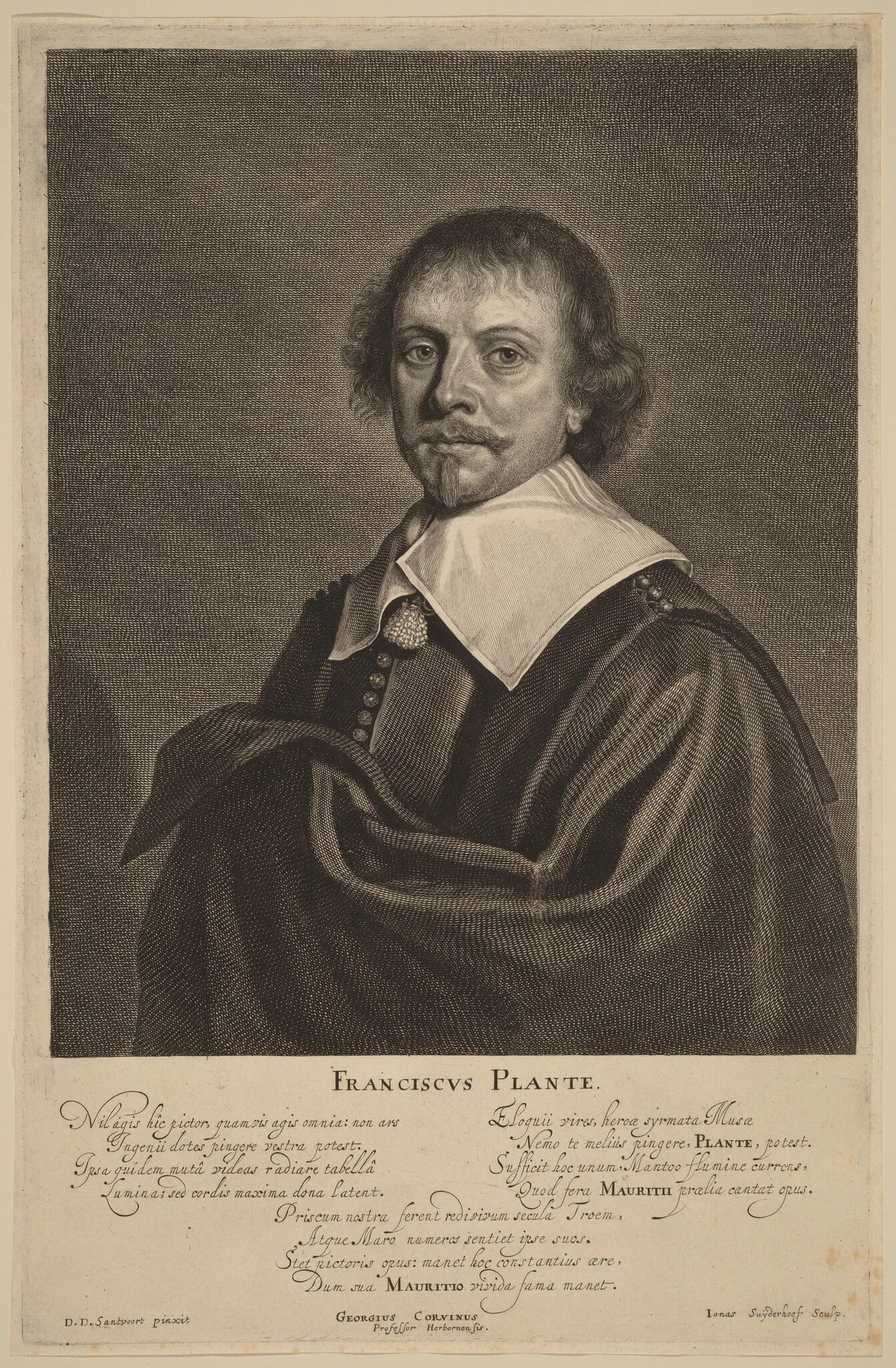 Franciscus Plante, detail