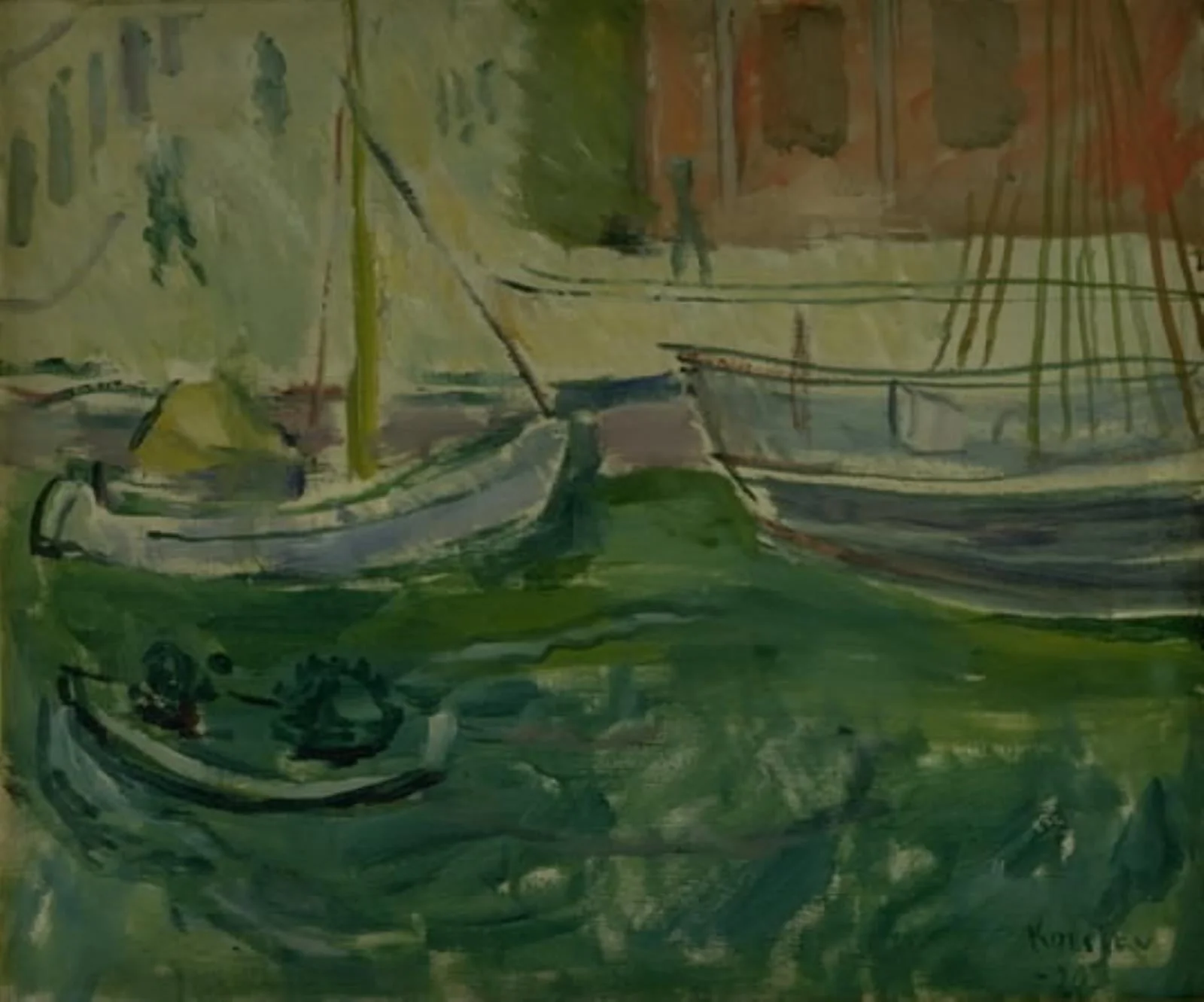 View of Nyhavn, detail