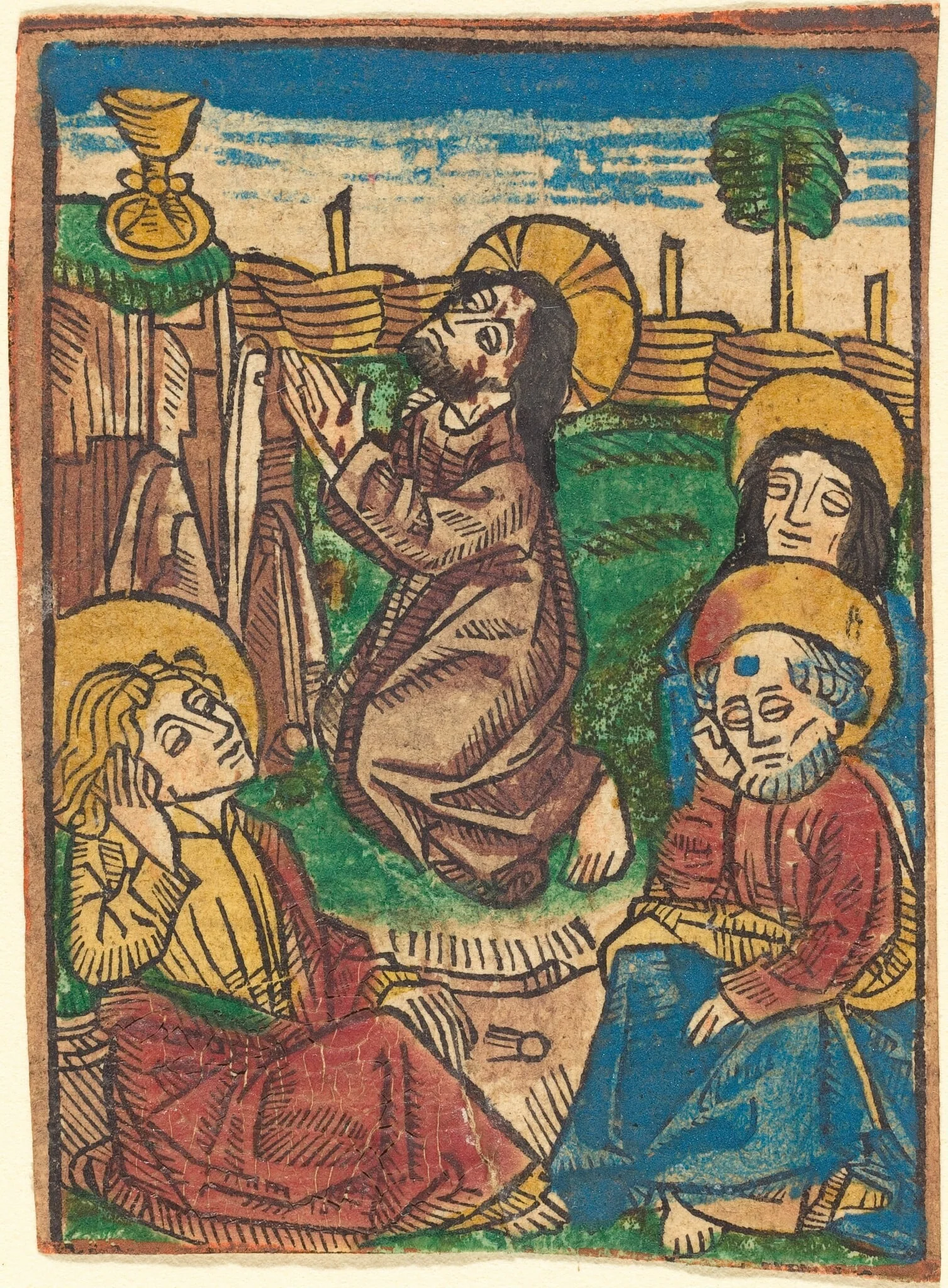 The Agony in the Garden, detail
