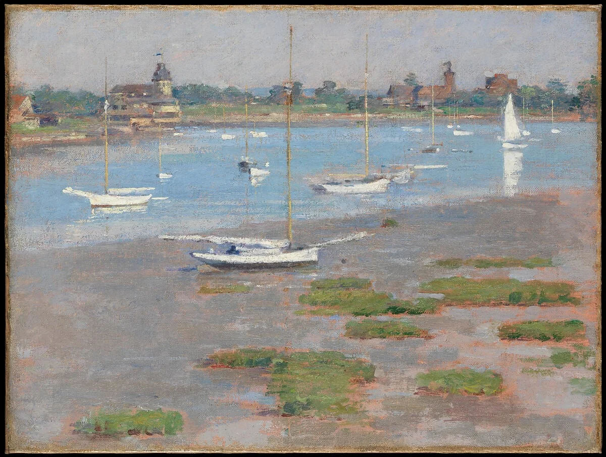 Low Tide, Riverside Yacht Club, detail