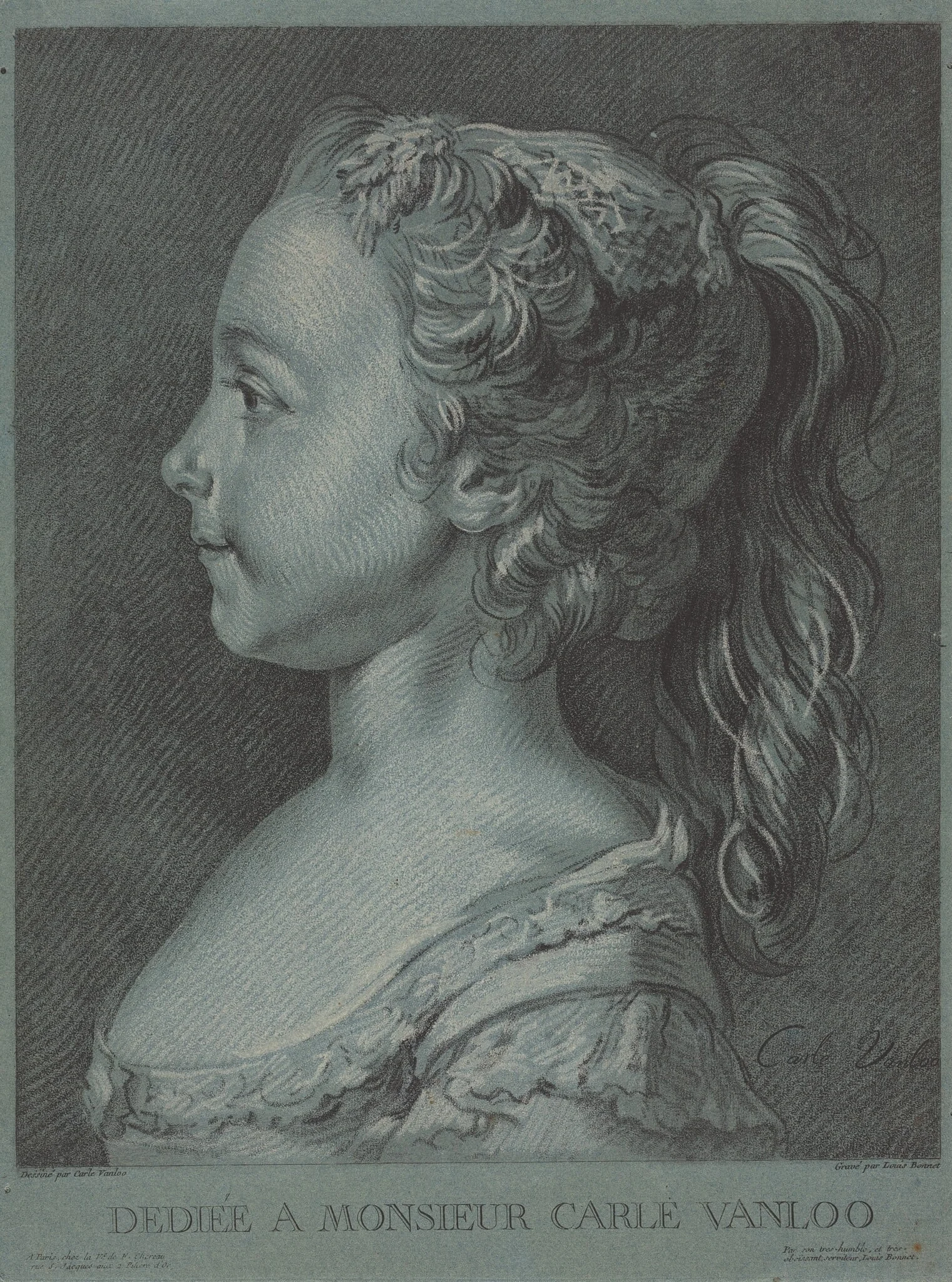 Marie-Rosalie Vanloo, detail