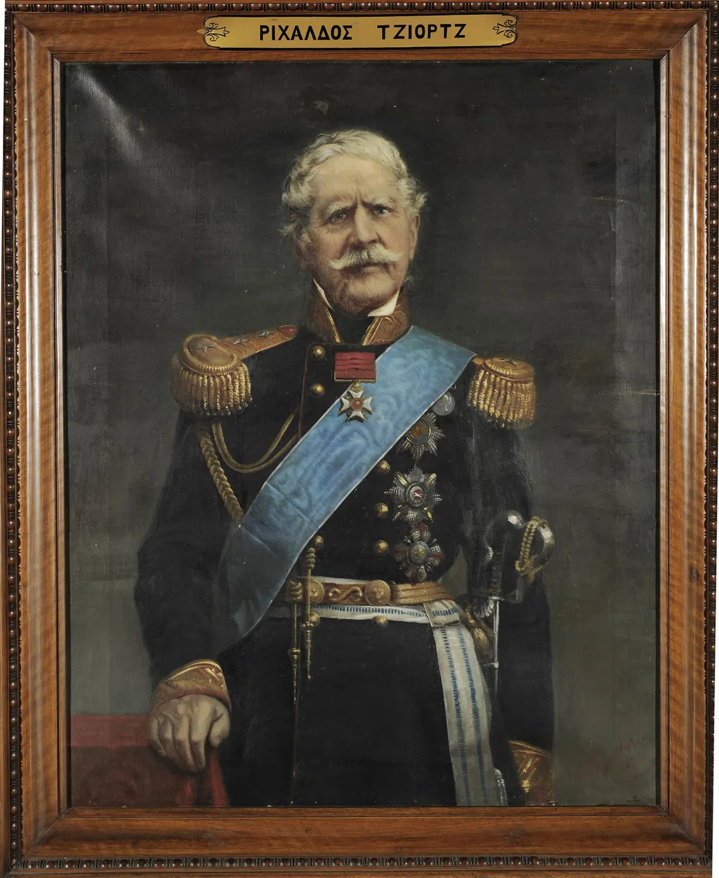 Προσωπογραφία του Ριχάρδου Τσωρτς, by Prossalendis Spyridon, unspecified, 1873