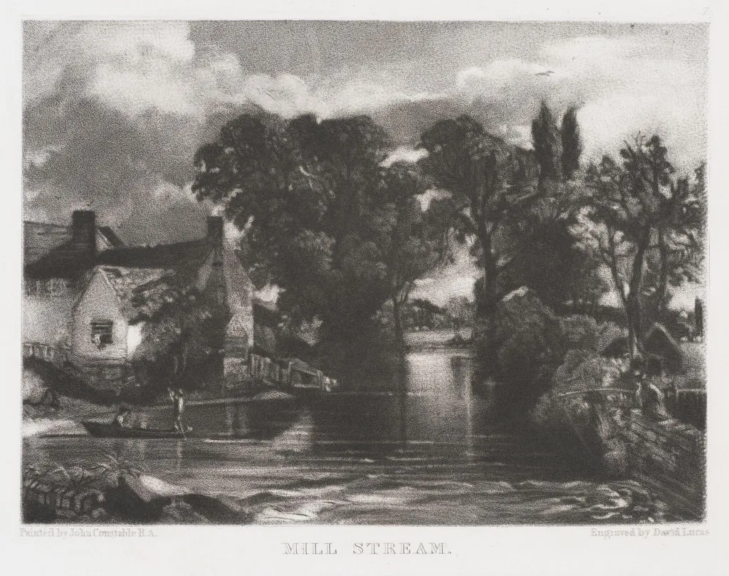 MILL STREAM, by John Constable