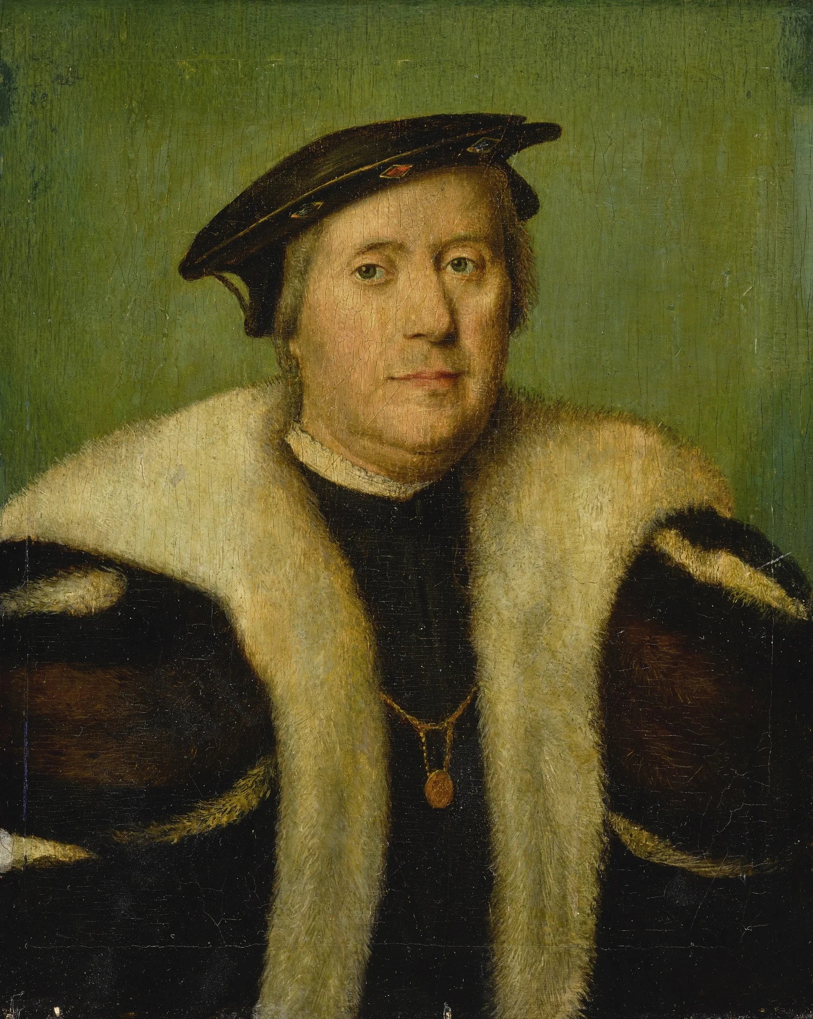 Portrait of Jean d'Albon, seigneur de Saint-André (1472–1549), detail