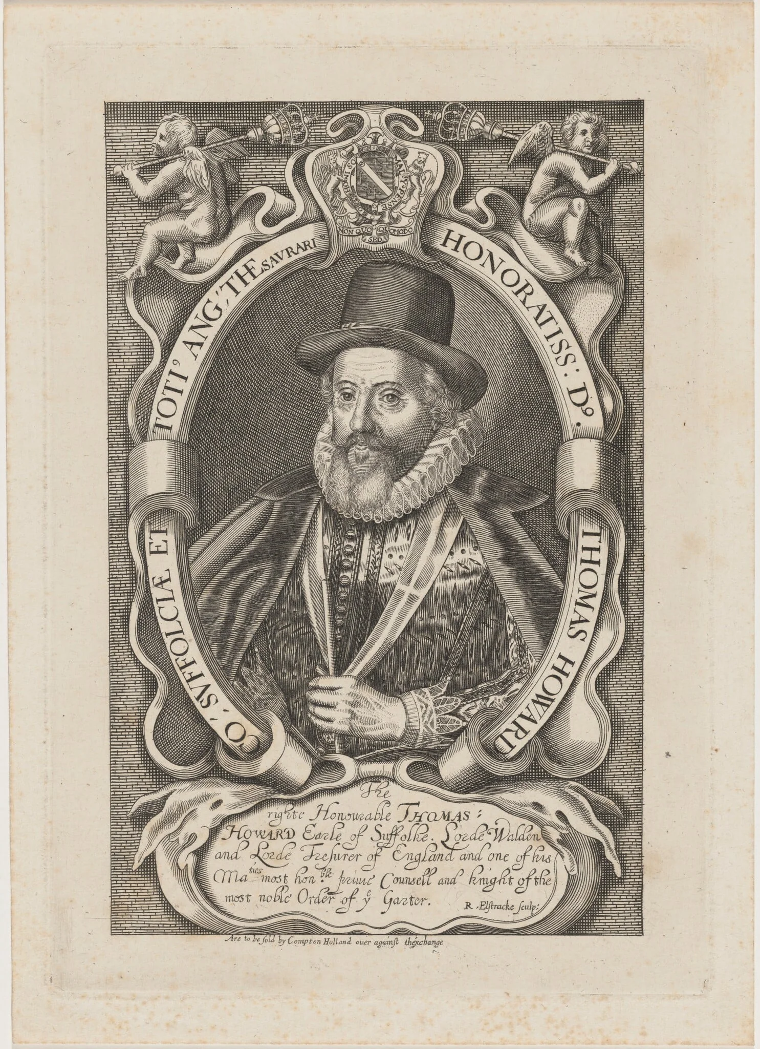 Thomas Howard, First Earl of Suffolk, detail