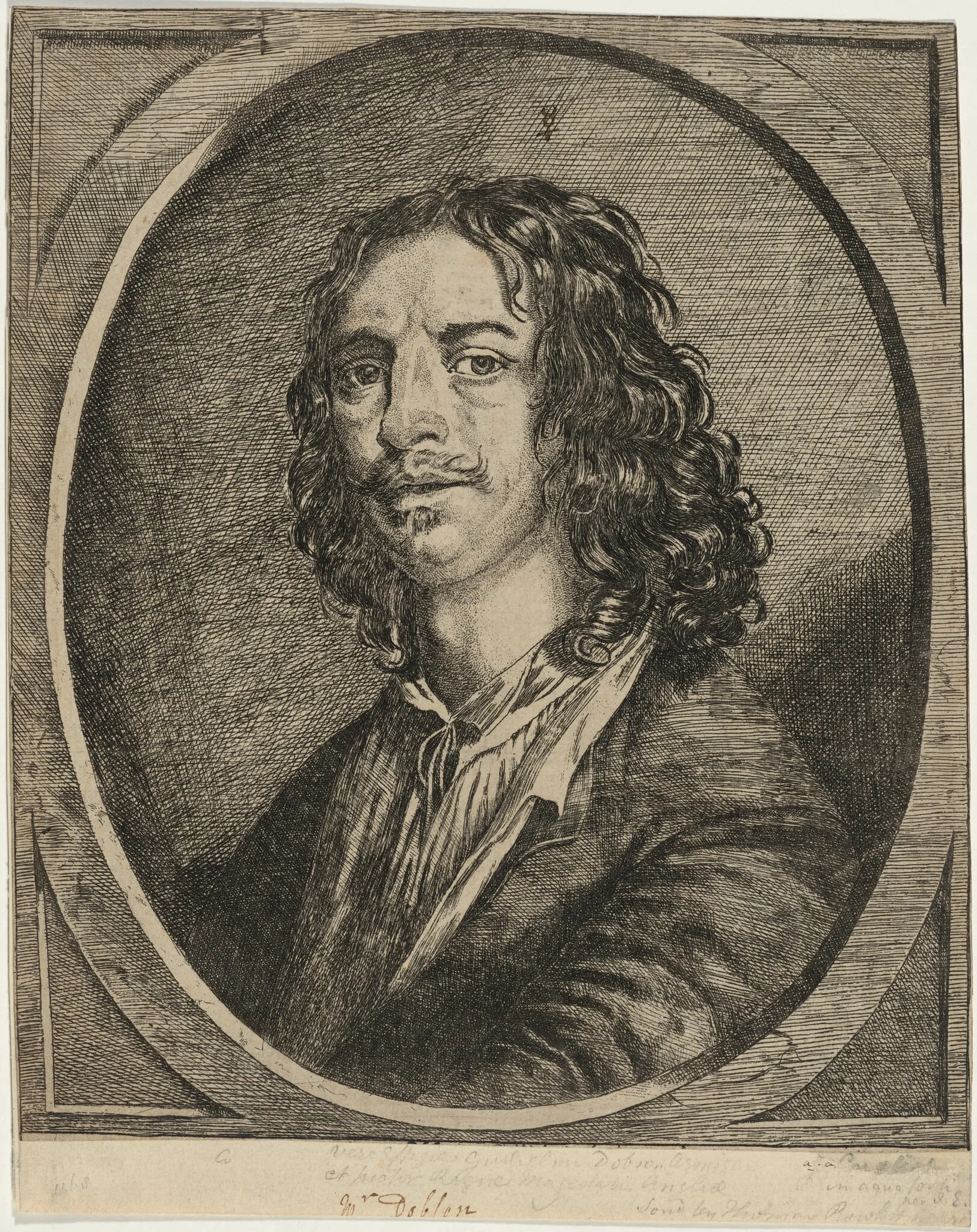 William Dobson, Portrait Painter, detail
