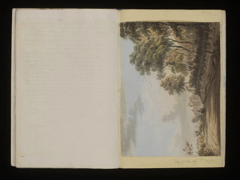 Sutherland Album, by Paul Sandby, watercolor