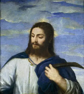 Christ as the Gardener, by Titian, oil, 1553