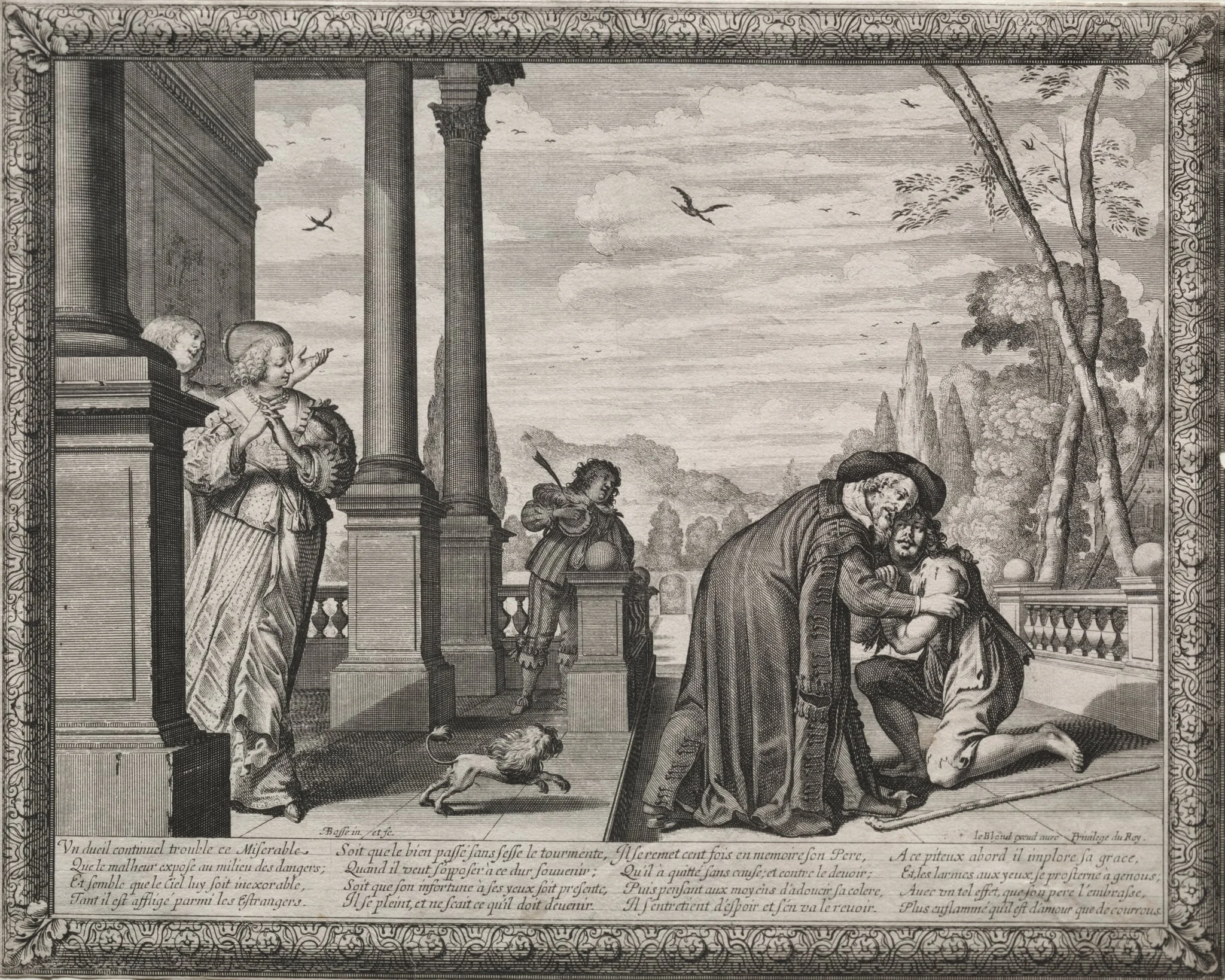 The Prodigal Son: The Return of the Prodigal, detail