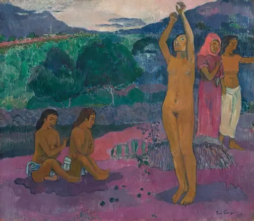The Invocation, by Paul Gauguin, oil, 1903