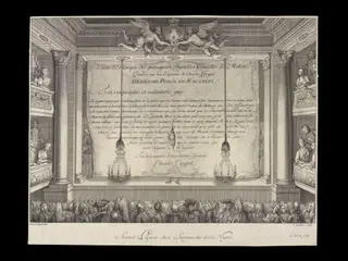 H Beard Print Collection, by Joullain, 1726