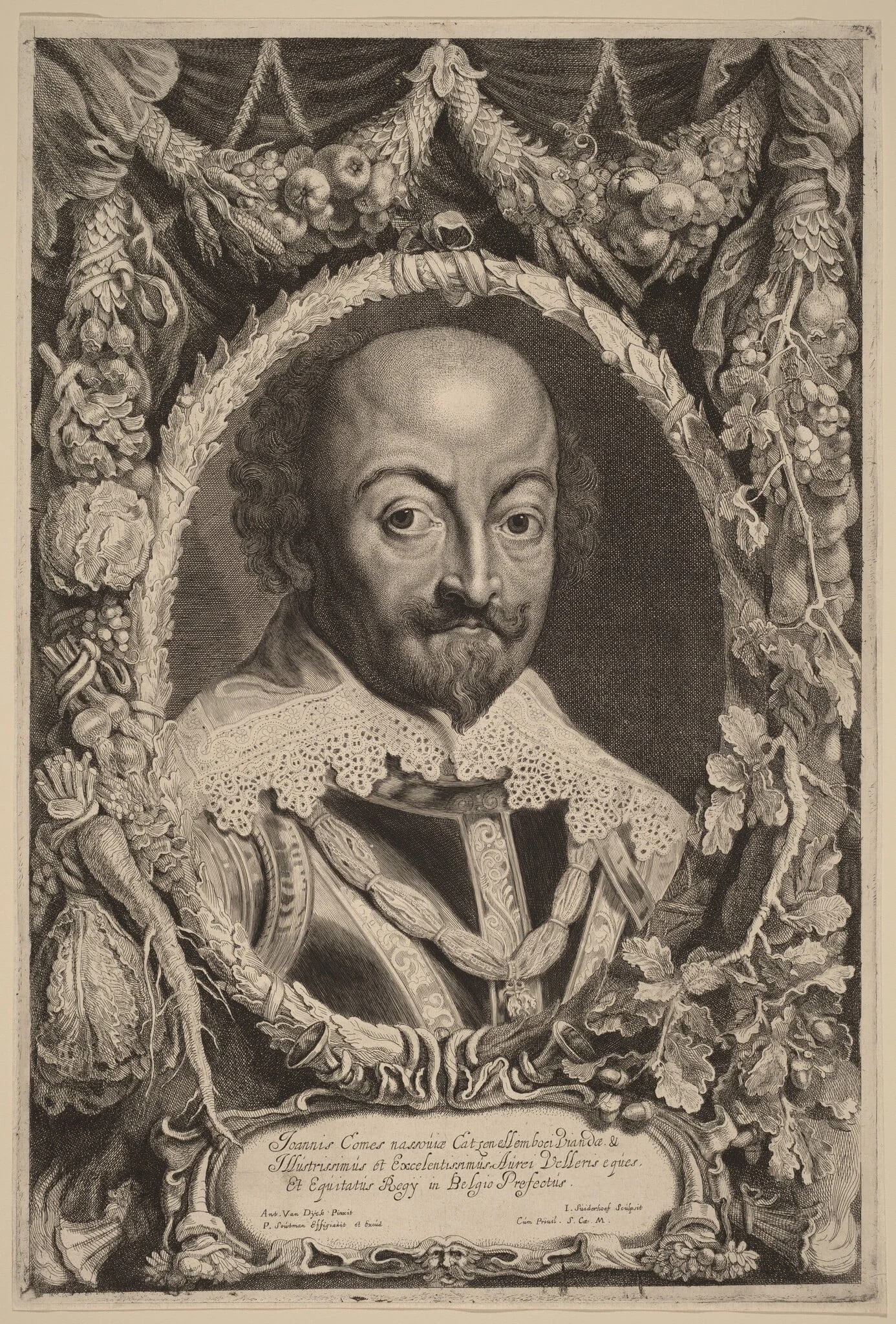 John, Count of Nassau, detail