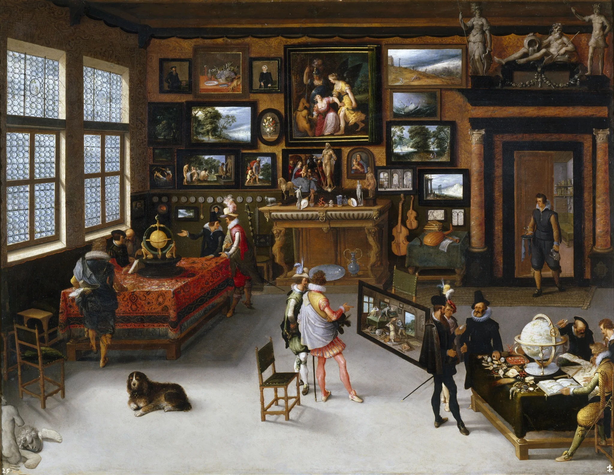 The Sciences and Arts, detail