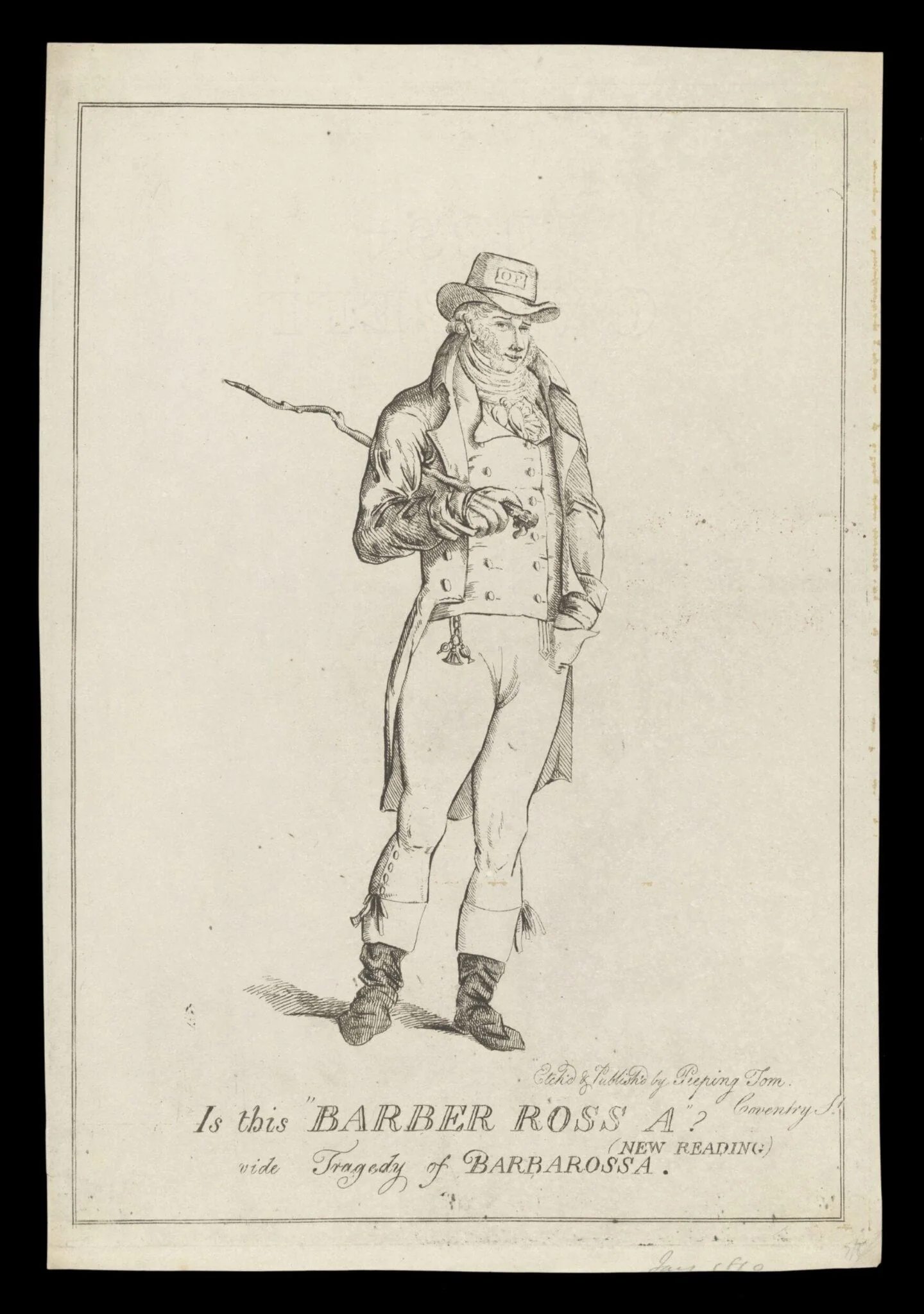 H Beard Print Collection, detail