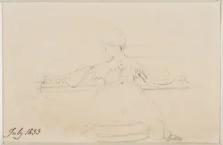 Untitled, by Daniel Maclise, 1833