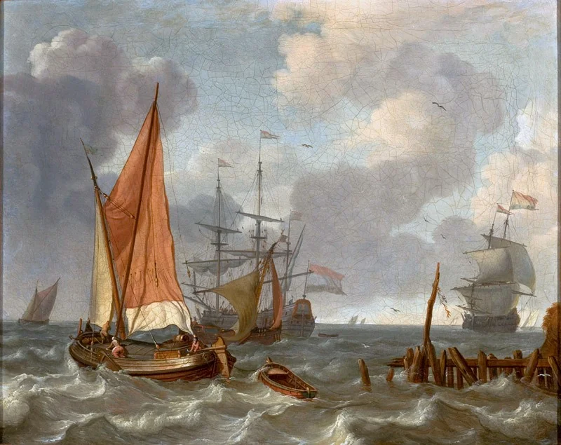 Seascape, detail
