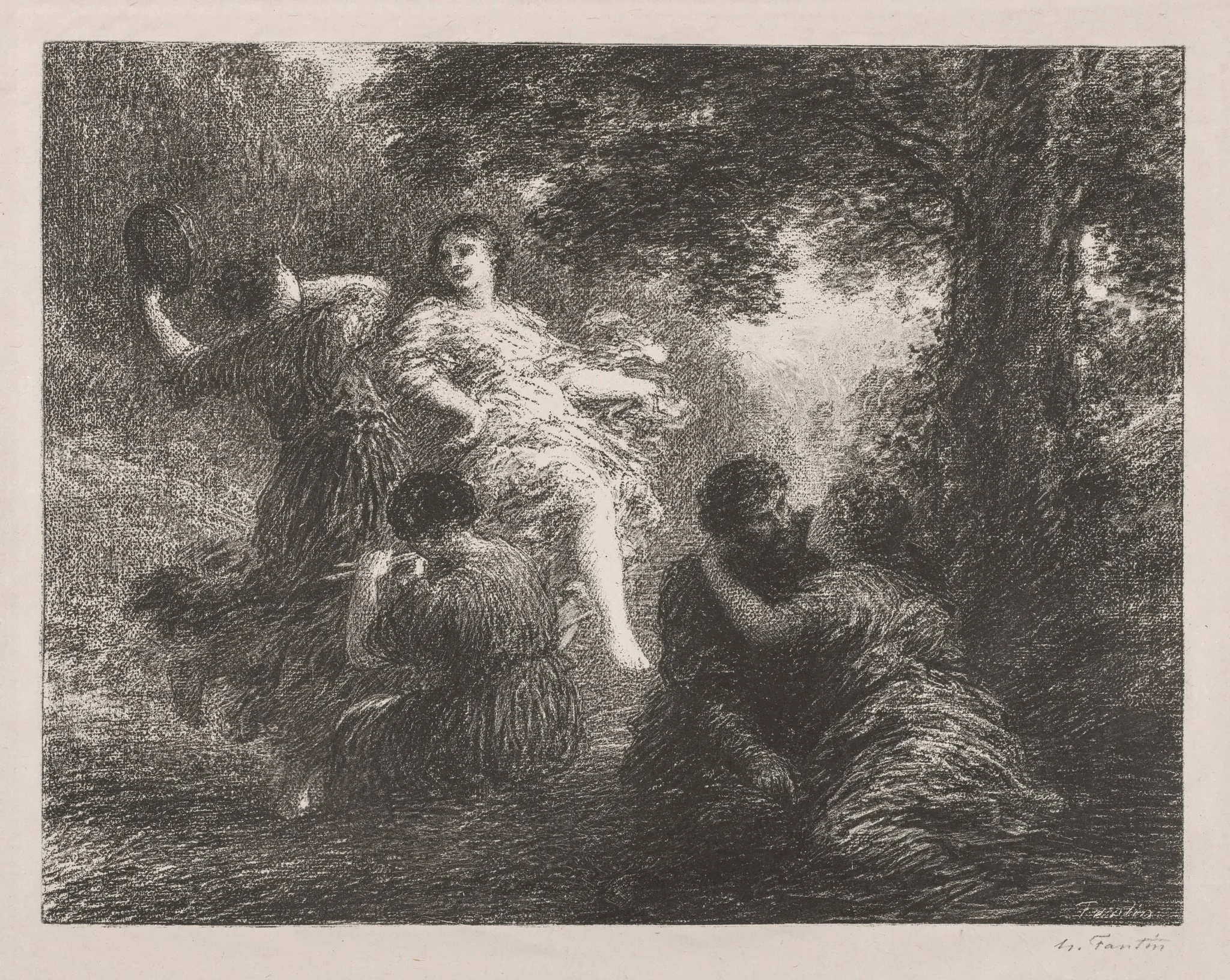 Pastorale, detail