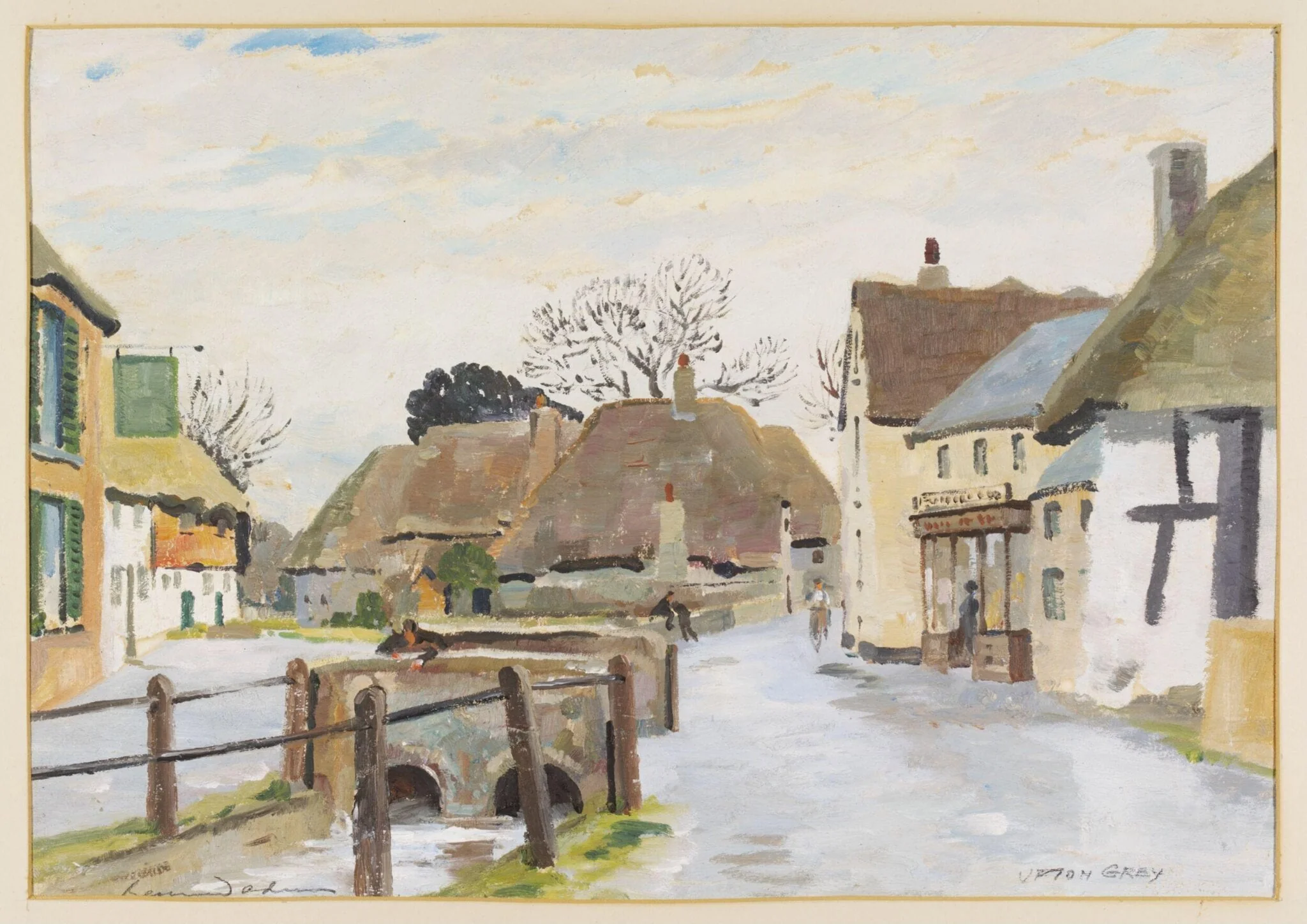 Upton Grey, detail