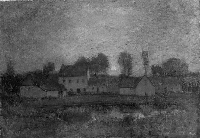 Golden Sunset, detail