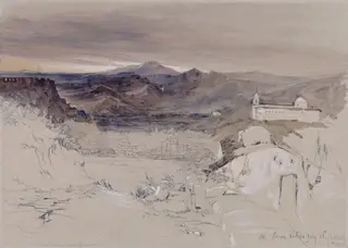 Torres Vedras, by James Holland, watercolor, 1837