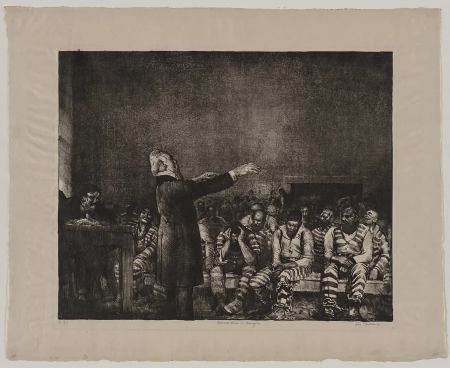 Benediction in Georgia, detail