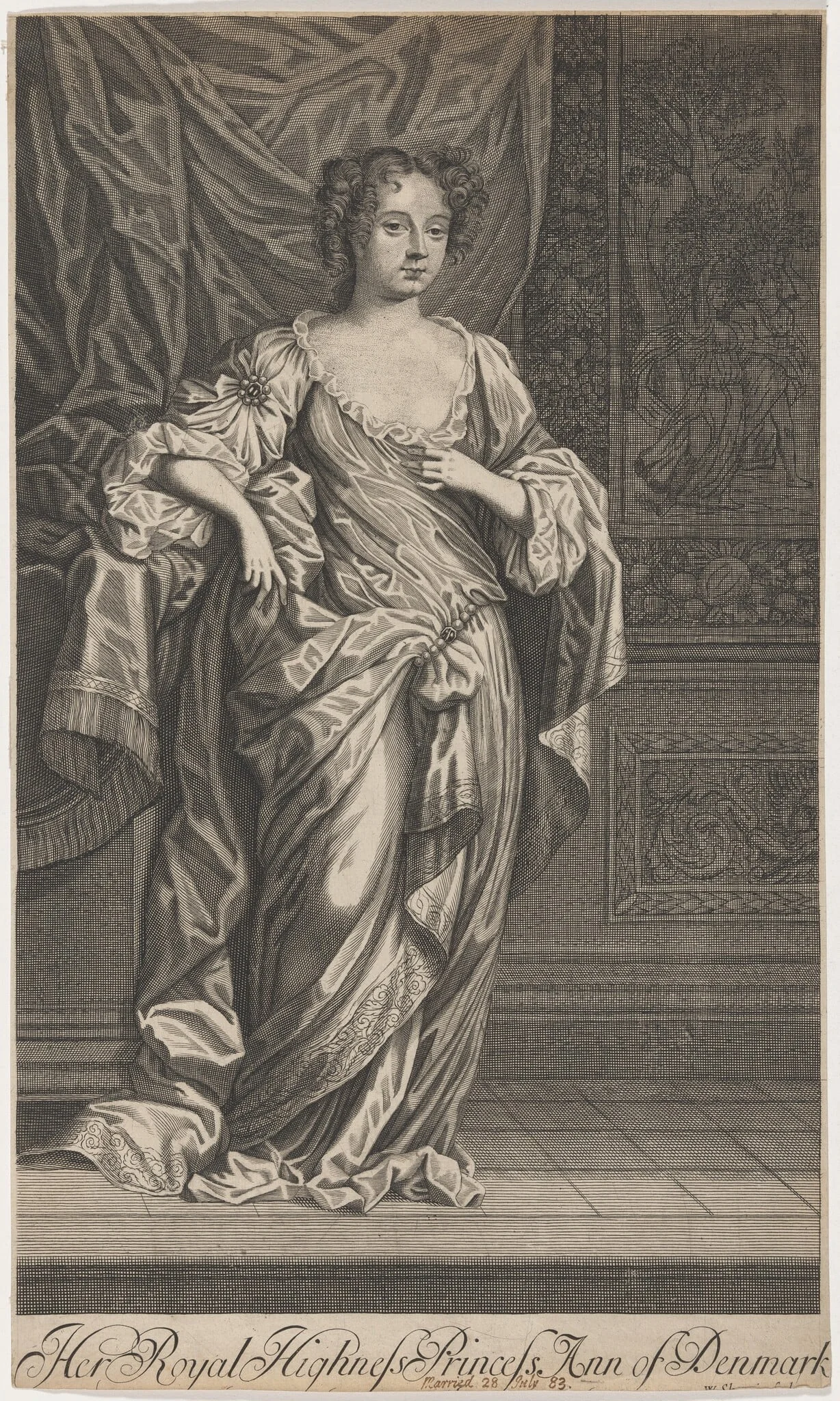 Anne of Denmark, detail
