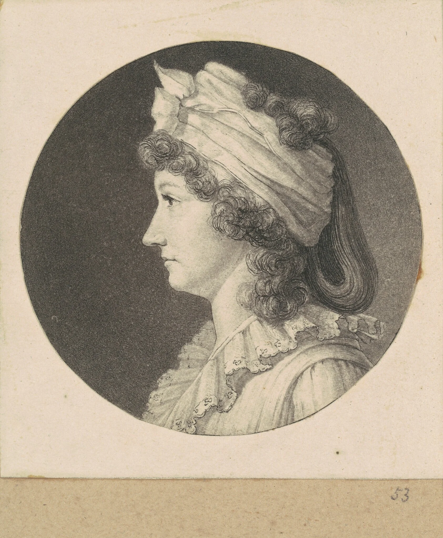 Unidentified Woman, detail