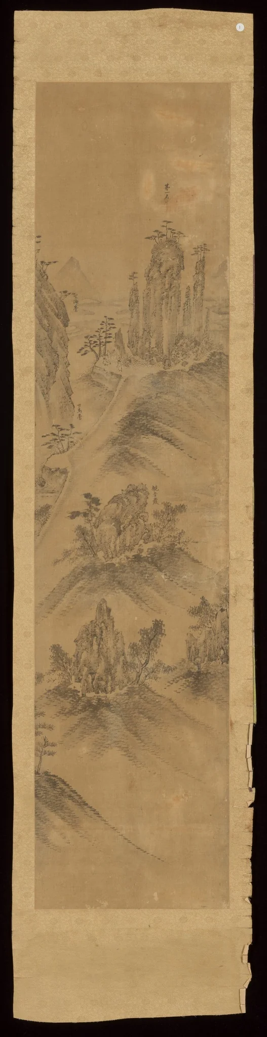 Chilbosan (Seven Jeweled Mountain), detail