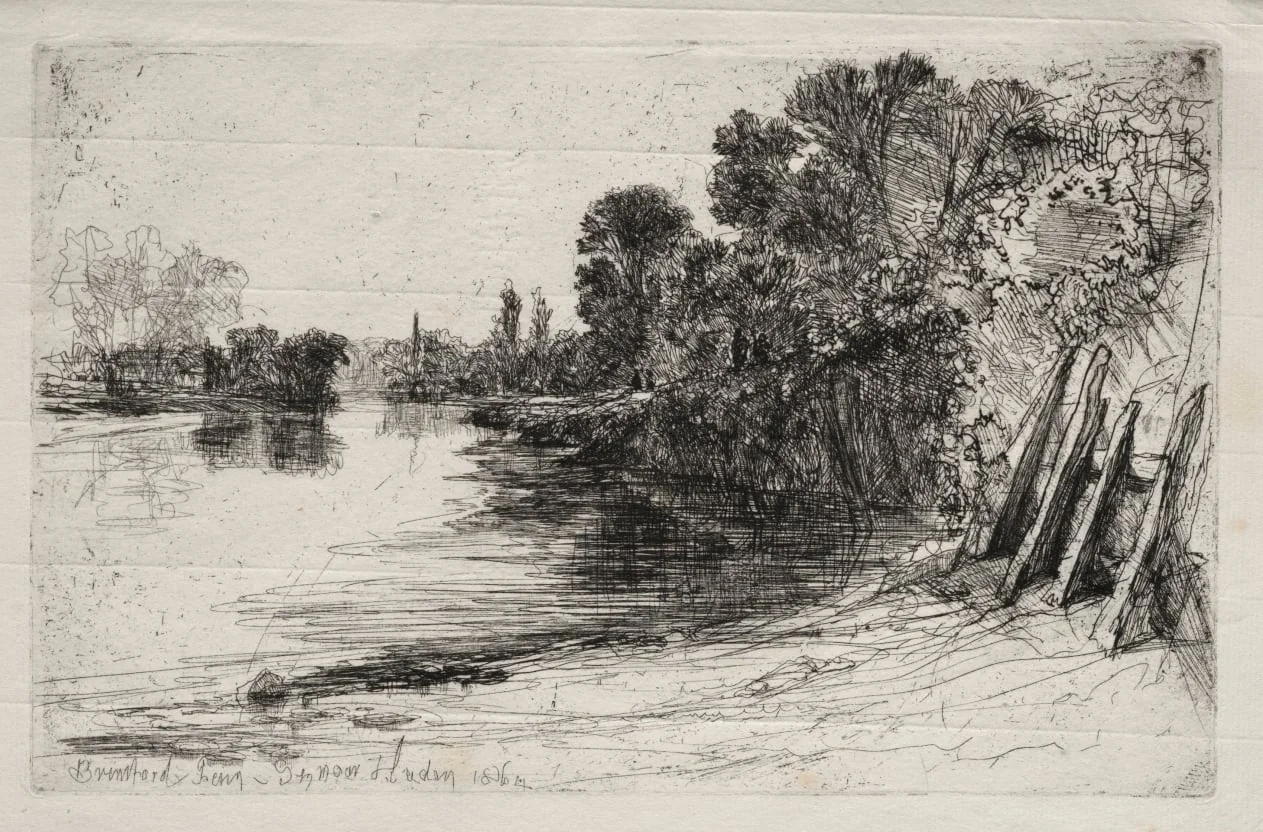 Brentford Ferry, detail