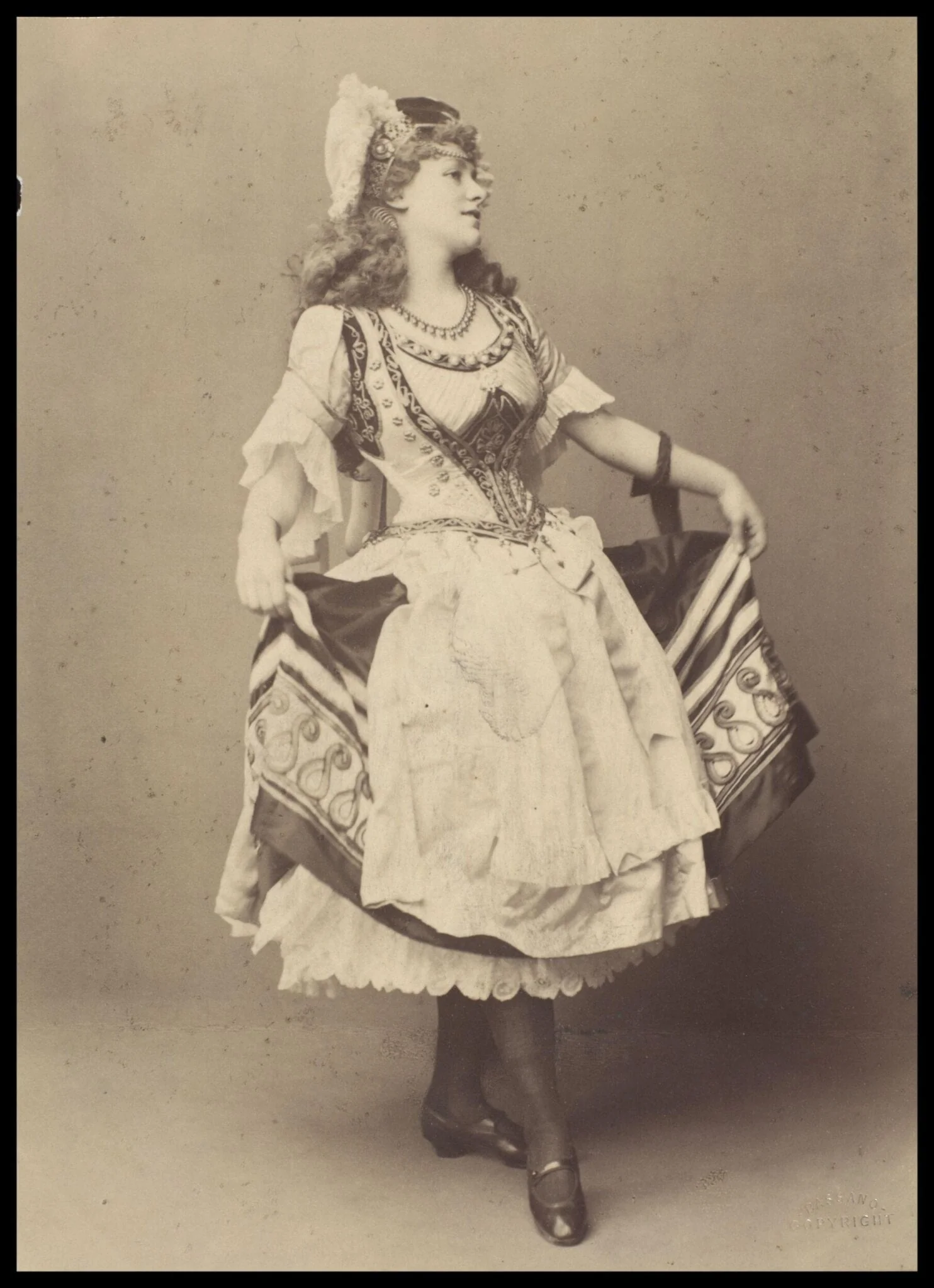 Guy Little Theatrical Photograph, detail