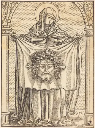 Veronica, by Master of 1565, ink, 1540