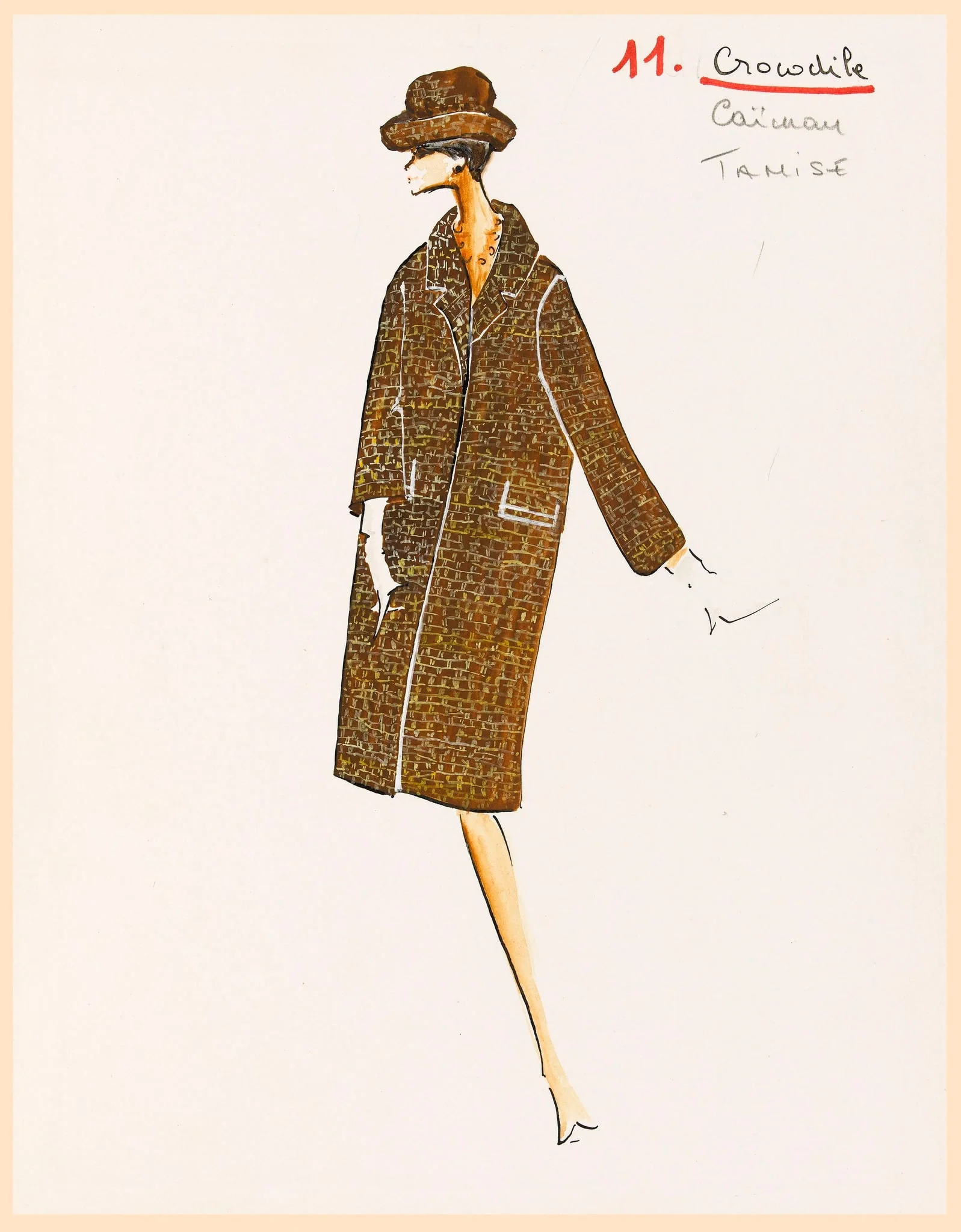 Crocodile - Caïman - Tamise, detail
