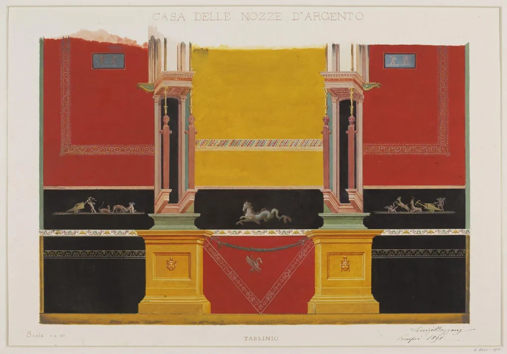 Untitled, by Luigi Bazzani, paint, 1898