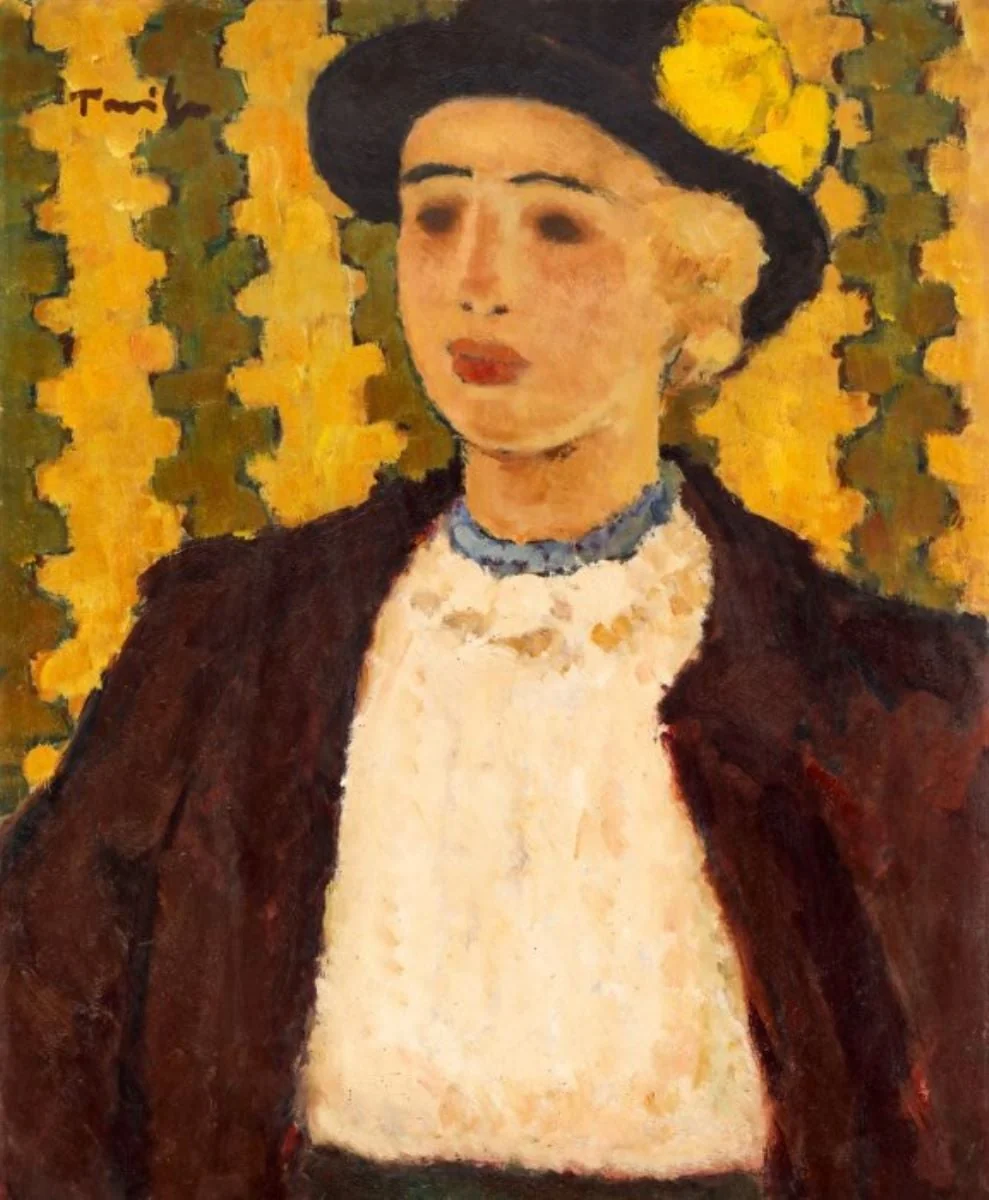 Tânără din Făgăraș, detail