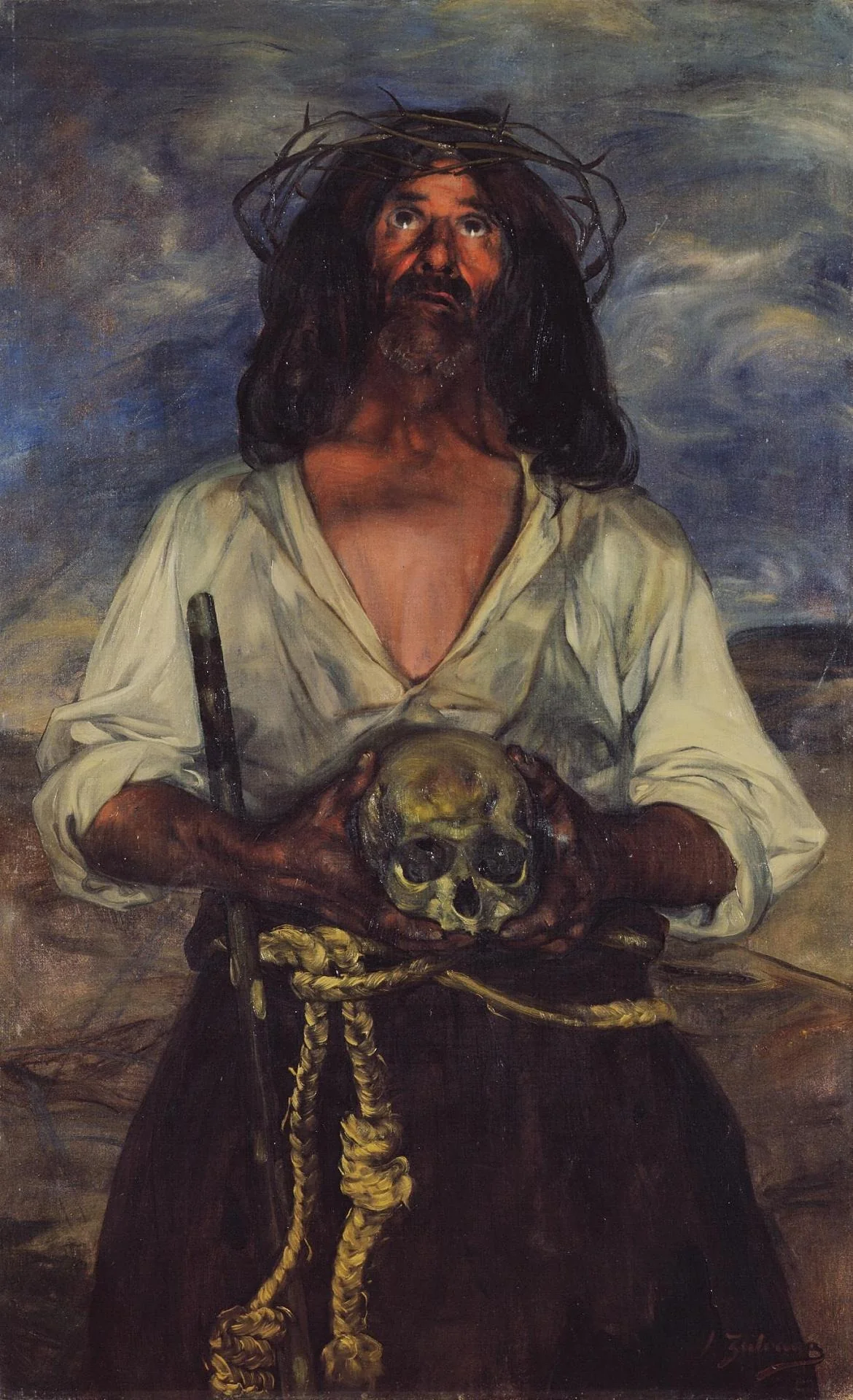 Hermit, detail