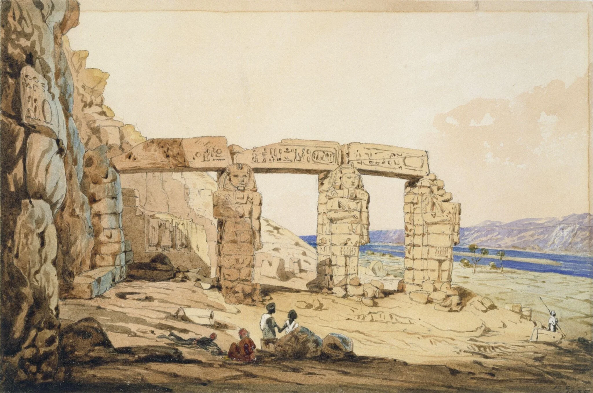 Guerfeh Hassan - Nubia, detail