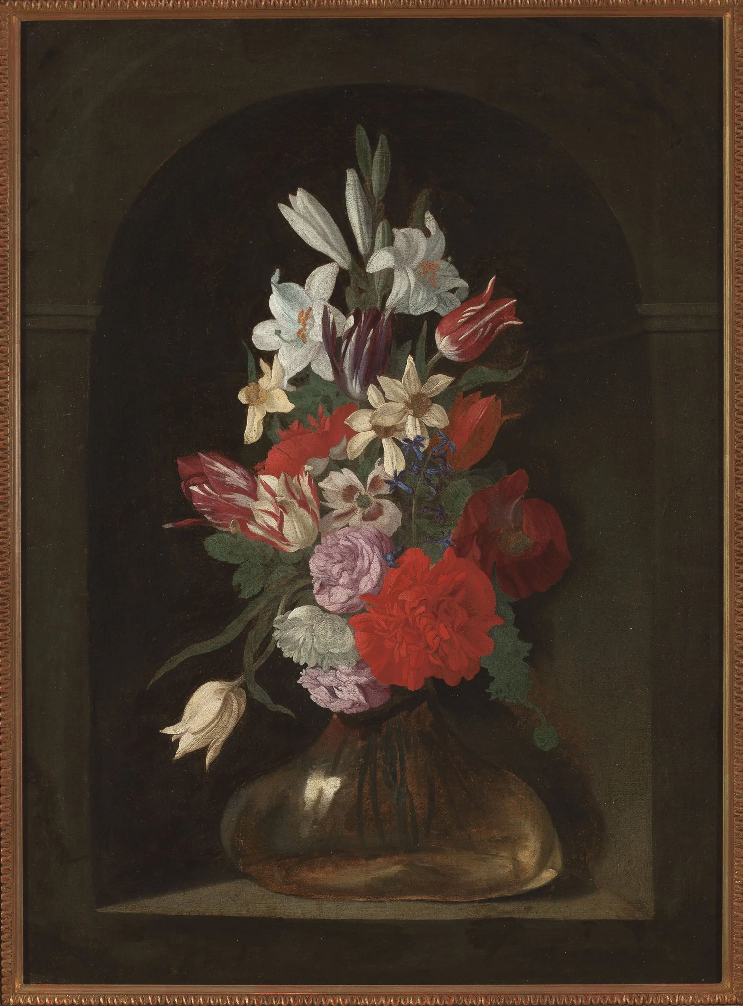 Flowers in a vase, detail