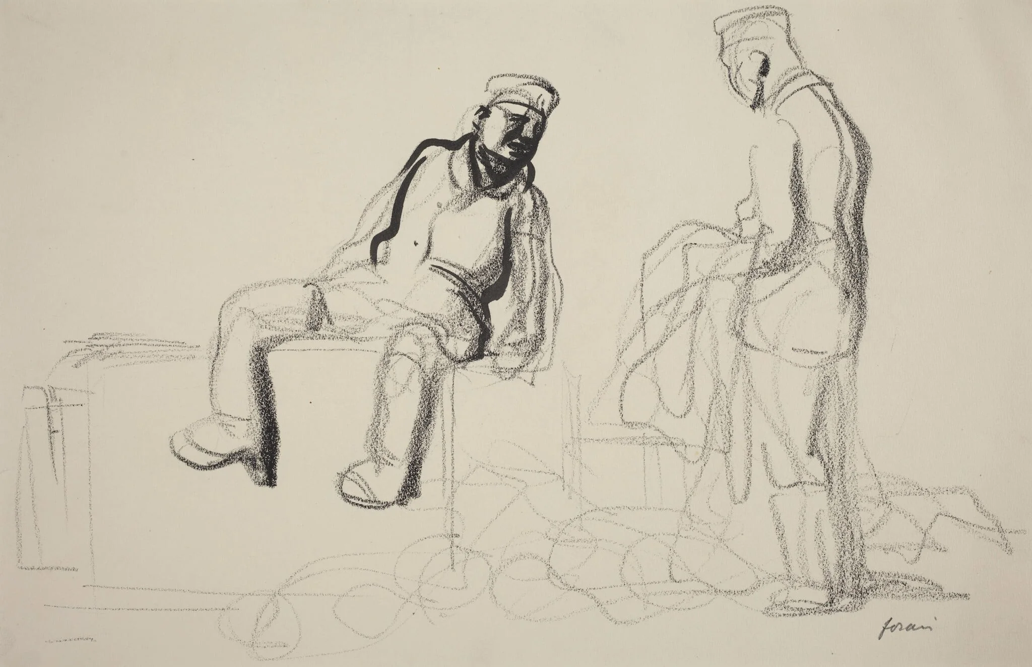The Economic Withdrawal, detail
