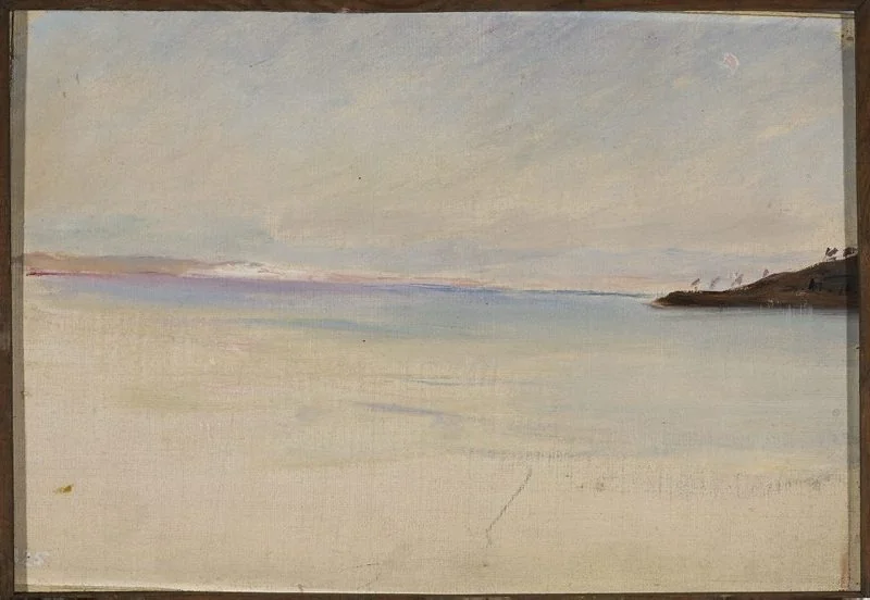 Sea. From the journey to Constantinople, detail
