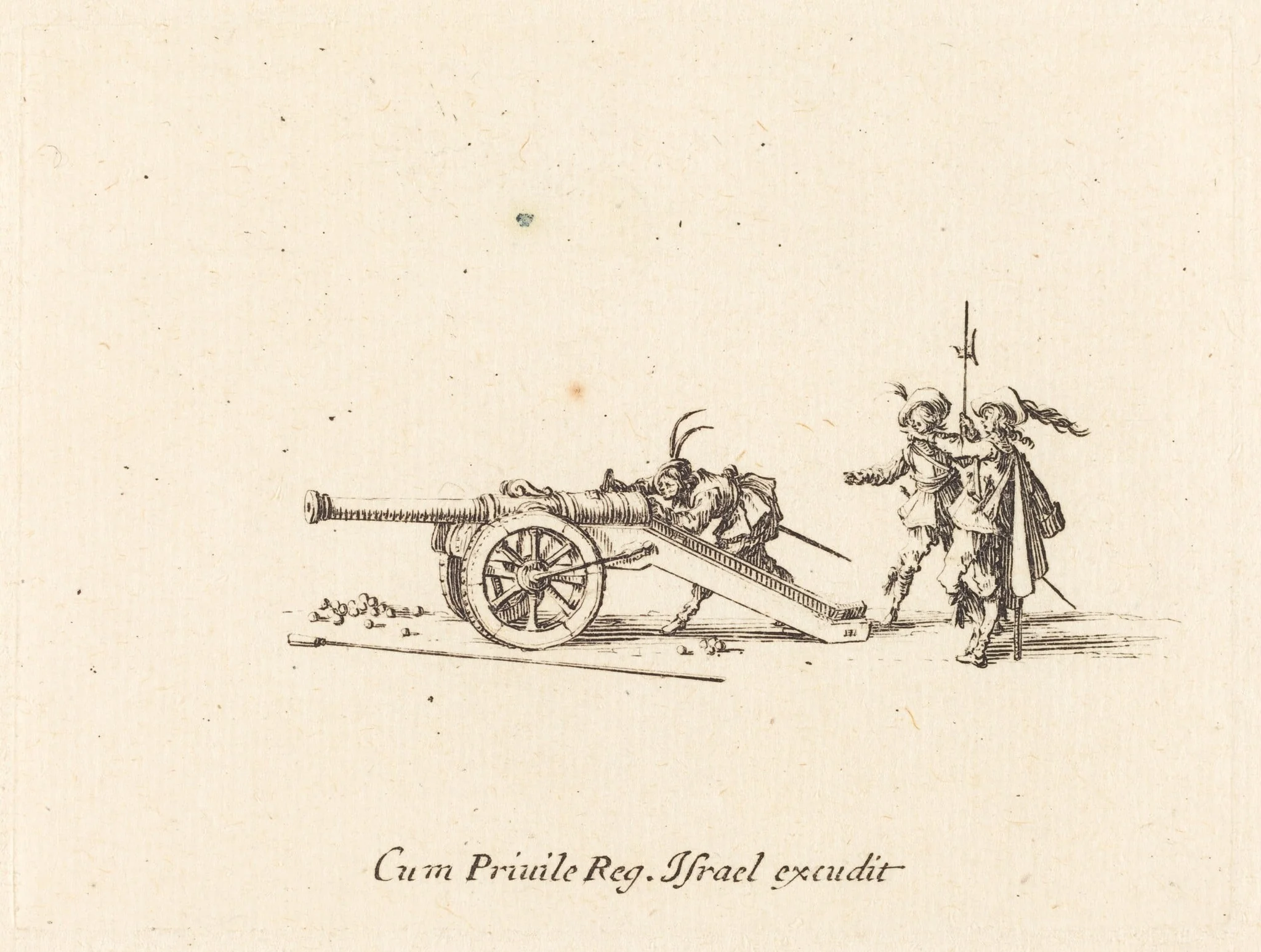 Loading the Cannon, detail