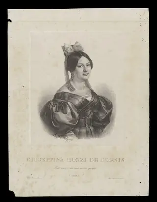 H Beard Print Collection, by Ras. [?] Fidanza, 1834