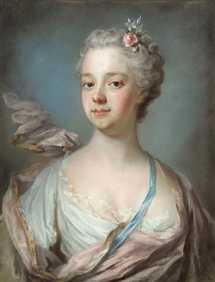 Kreivitär Ulrika Eleonora von Fersen, detail
