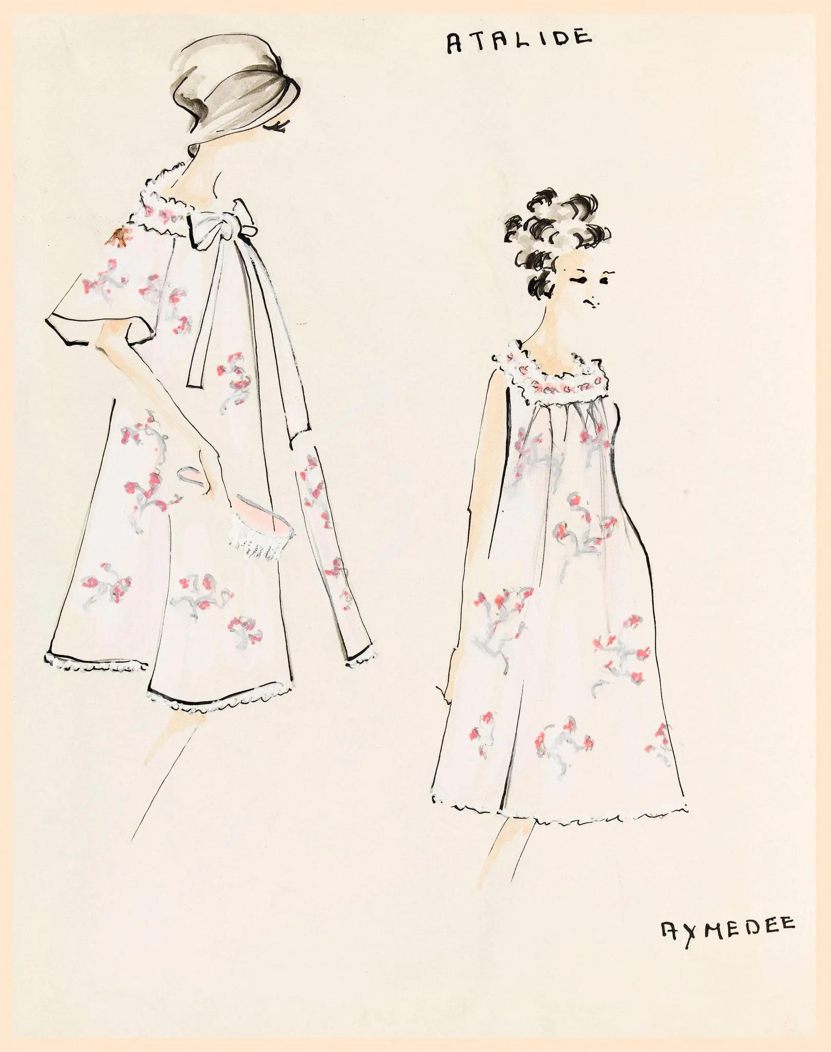Atalide Aymédée, detail