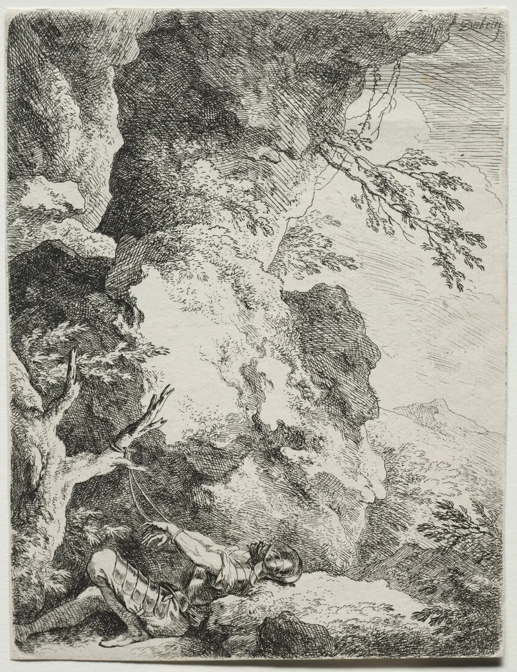 St. William, The Hermit Saint, by Christian Wilhelm Ernst Dietrich, 1753