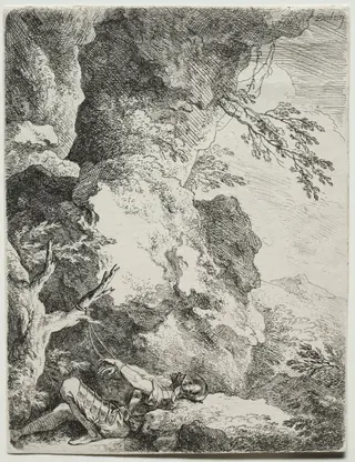 St. William, The Hermit Saint, by Christian Wilhelm Ernst Dietrich, 1753