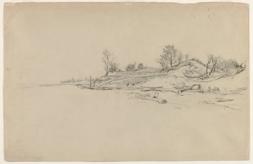 Sand Dunes, Lake Ontario, by Homer Dodge Martin, 1874