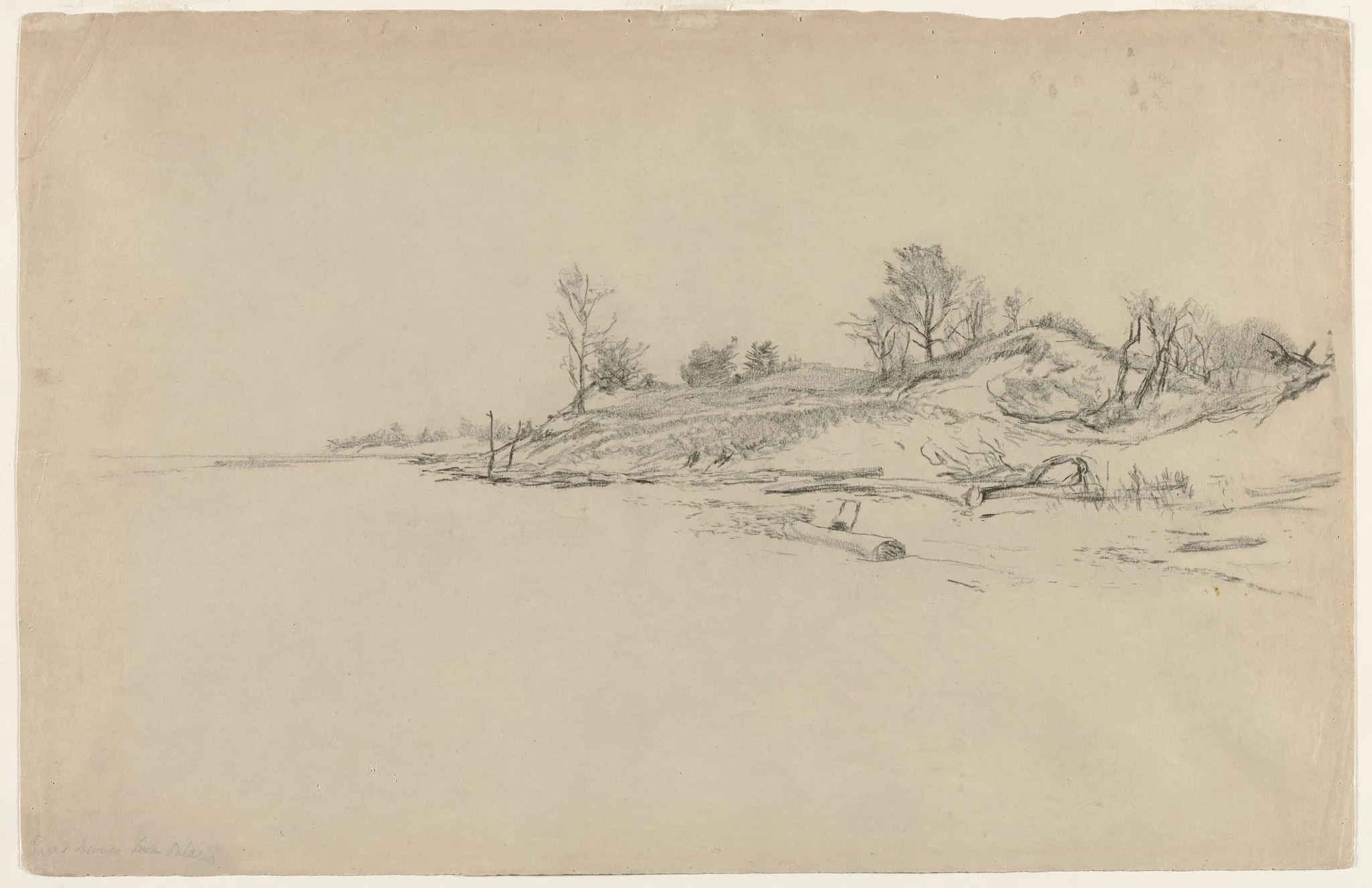 Sand Dunes, Lake Ontario, detail